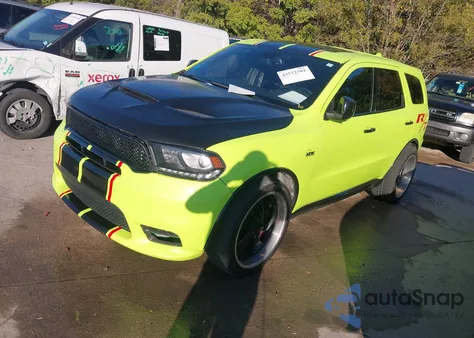 2014 Dodge Durango R/T z USA, uszkodzony, nr VIN 1C4SDHCT9EC561000